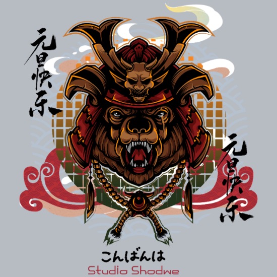 Oni Titan Mask Washed Unisex T-Shirt