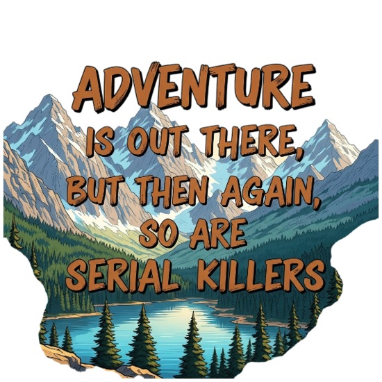 Adventure Mountains: Serial Twist Women's Flowy Tank Top