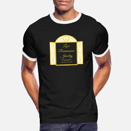 Liz s Renaissance Jewelry Men's Ringer T-Shirt