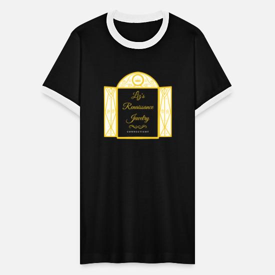 Liz s Renaissance Jewelry Men's Ringer T-Shirt