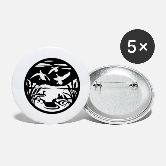 Ducks Ducks Ducks Buttons small 1'' (5-pack) 3 Ducks Ducks Ducks Buttons small 1'' (5-pack)