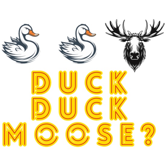 Duck Duck Moose? Buttons small 1'' (5-pack)