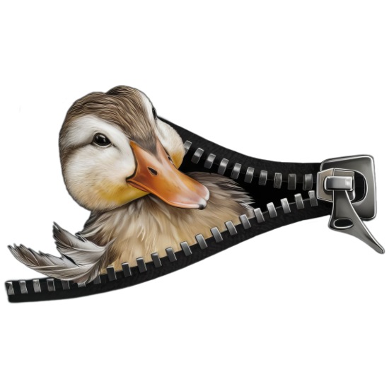 Duck Buttons small 1'' (5-pack)