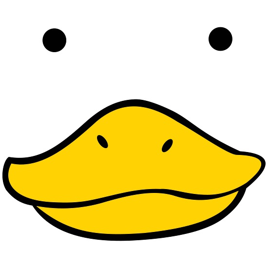 duck Buttons large 2.2'' (5-pack)