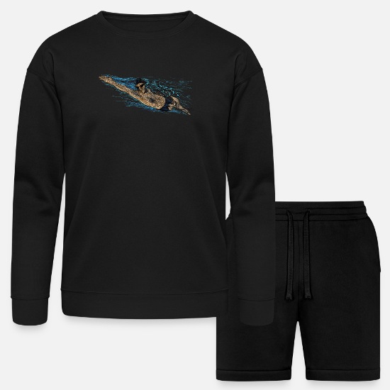 Swimmer Bella + Canvas Unisex Sweatshirt & Short Set