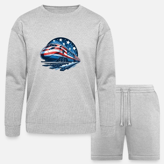 Train Bella + Canvas Unisex Sweatshirt & Short Set