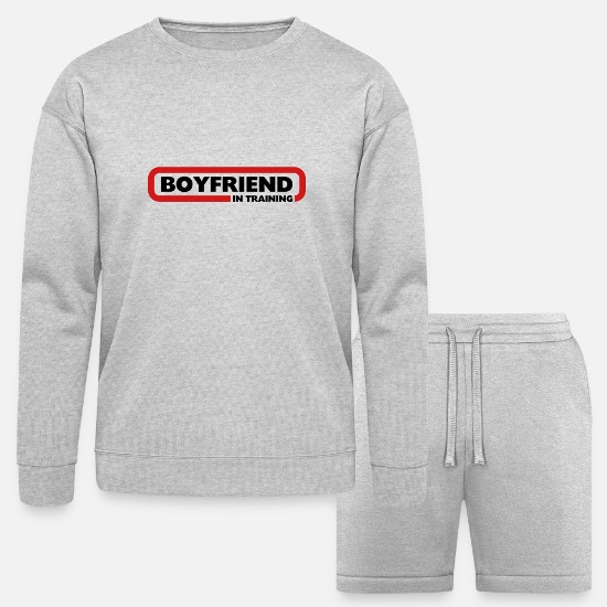 Boyfriend in Training Bella + Canvas Unisex Sweatshirt & Short Set 6 Boyfriend in Training Bella + Canvas Unisex Sweatshirt & Short Set