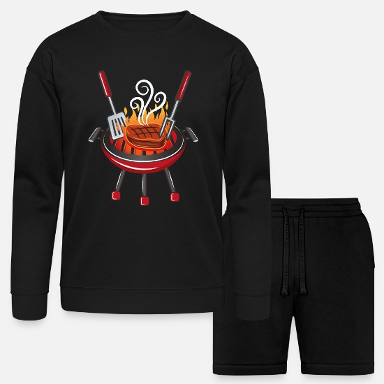 Barbecue - Grillmaster Pit Master BBQ Sausage Bella + Canvas Unisex Sweatshirt & Short Set 3 Barbecue - Grillmaster Pit Master BBQ Sausage Bella + Canvas Unisex Sweatshirt & Short Set