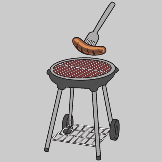 Barbecue - Grillmaster Pit Master BBQ Sausage Bella + Canvas Unisex Sweatshirt & Short Set