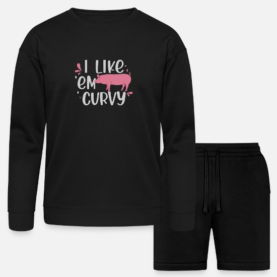 barbecue, barbecue texas barbecue, texas brick Bella + Canvas Unisex Sweatshirt & Short Set