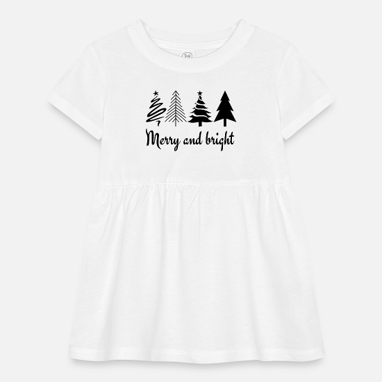 Merry And Bright Infant Baby Rib Dress