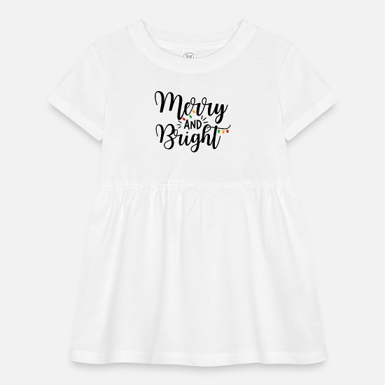 Merry And Bright Infant Baby Rib Dress