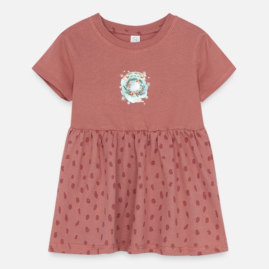 merry & bright 2026 Infant Baby Rib Dress