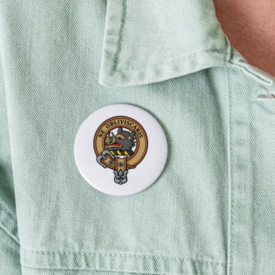Campbell Crest Buttons large 2.2'' (5-pack)