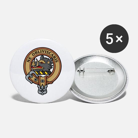 Campbell Crest Buttons large 2.2'' (5-pack)