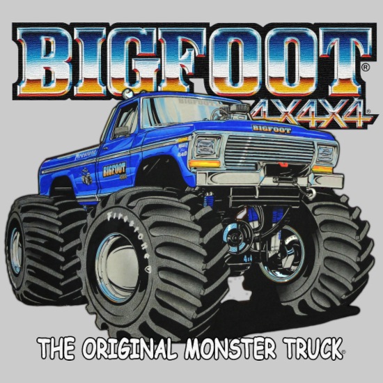 BIGFOOT 1 The Original Monster Truck 4x4x4 Snapback Baseball Cap