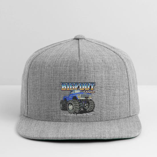 BIGFOOT 1 The Original Monster Truck 4x4x4 Snapback Baseball Cap 3 BIGFOOT 1 The Original Monster Truck 4x4x4 Snapback Baseball Cap