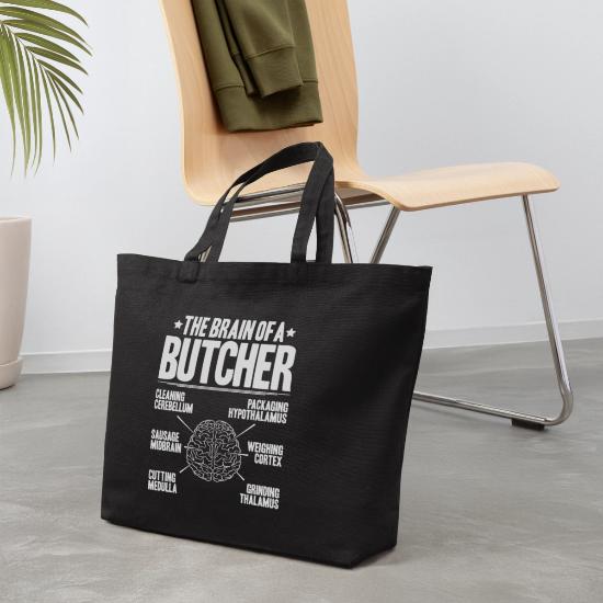 Butcher Meat Cutter Butchery Eco-Friendly Tote Bag 4 Butcher Meat Cutter Butchery Eco-Friendly Tote Bag