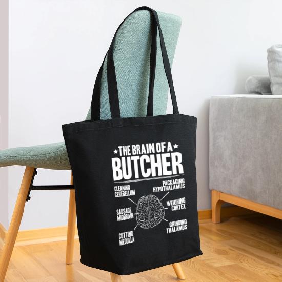 Butcher Meat Cutter Butchery Eco-Friendly Tote Bag 5 Butcher Meat Cutter Butchery Eco-Friendly Tote Bag