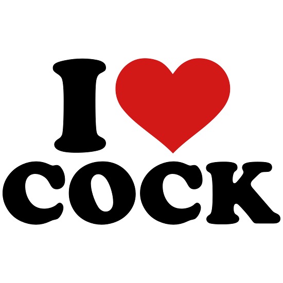 I love cock Men's Moisture Wicking Performance Long Sleeve T-Shirt