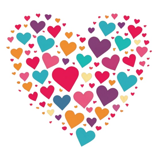 A heart of hearts Men's 50/50 T-Shirt