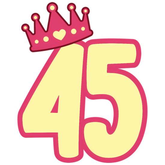 45Th Queen Happy Party Crown Unisex Baseball T-Shirt