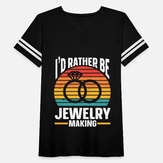 Jewelry Making Jewelry Maker Women's Vintage Sport T-Shirt