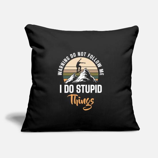 Sarcasm Sayings Colleagues Provocation Throw Pillow Cover 18” x 18”
