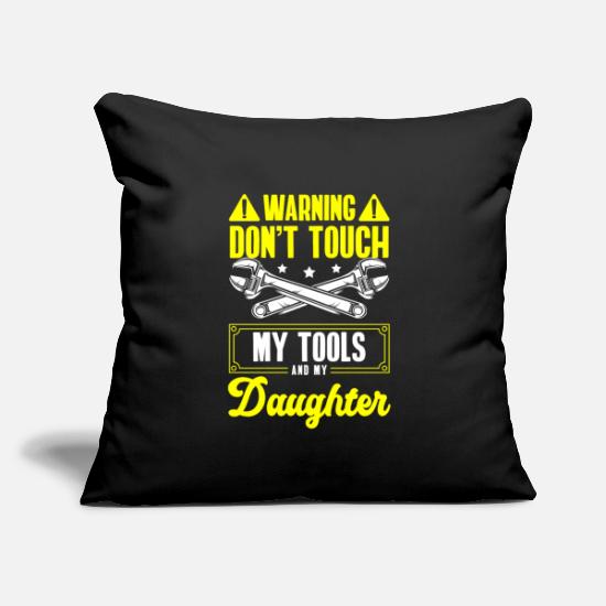 Can't Touch This Slogan Provocation Antisocial Throw Pillow Cover 18” x 18”