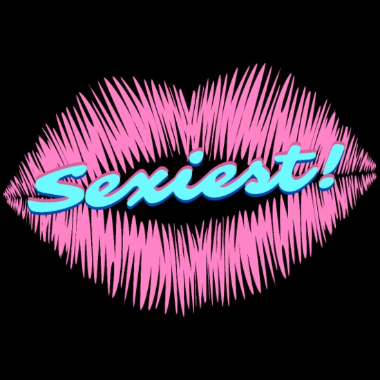 Sexiest - colorful and provocative design Throw Pillow Cover 18” x 18”