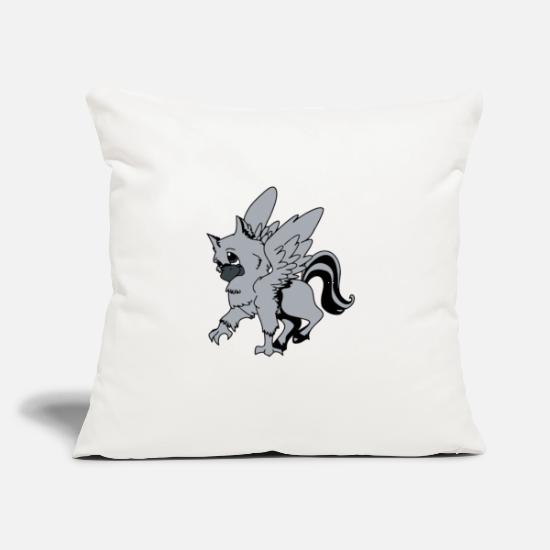A strange bird Throw Pillow Cover 18” x 18”