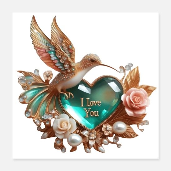 i love you Poster 16x16