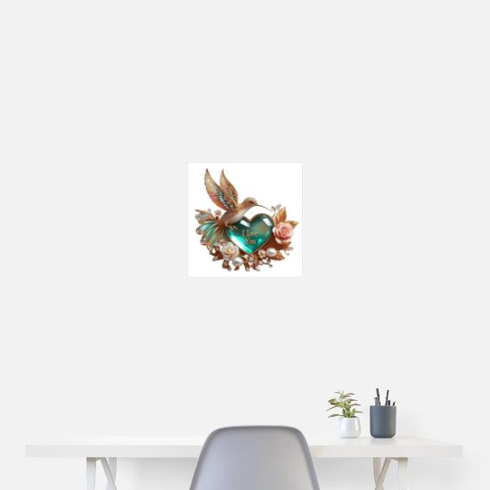 i love you Poster 16x16