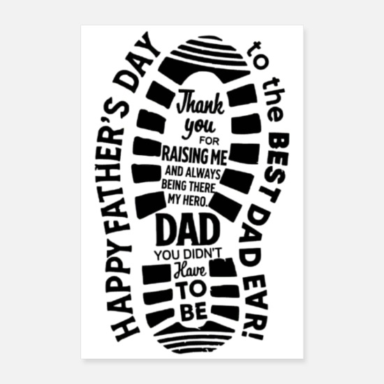 Best Dad Ever Circular Lamp Design Poster 8x12