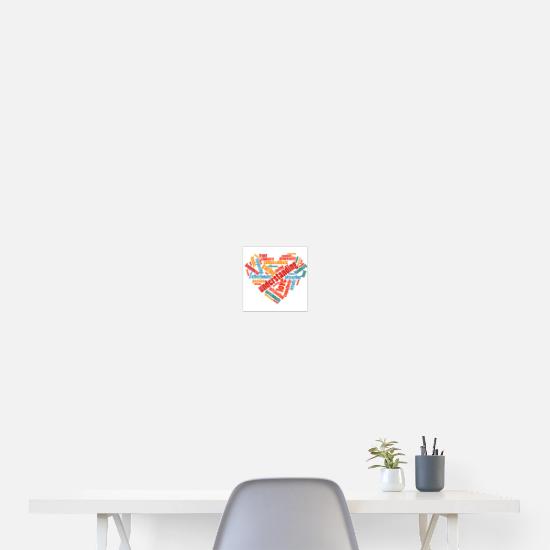 What love is - Love is not just a word Poster 8x8
