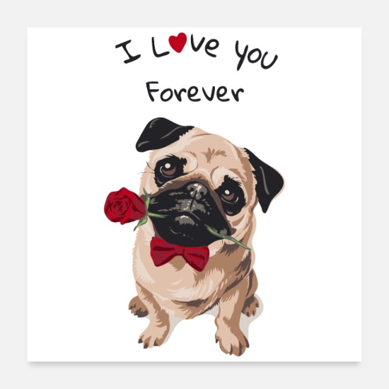 I Love You Forever Poster 24x24