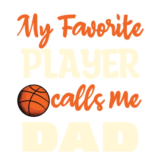 My Favorite Player Calls Me Dad Square Magnet