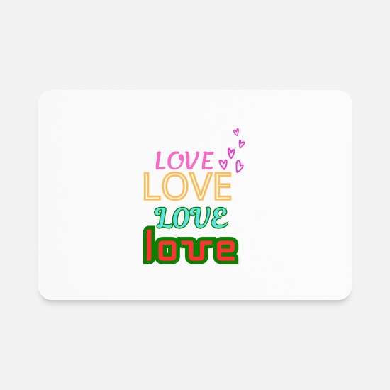 love love love love Rectangle Magnet