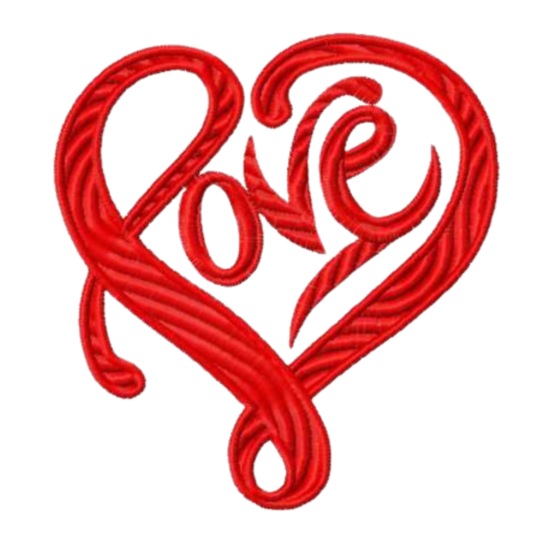 LOVE, LOVE, LOVE. Square Magnet