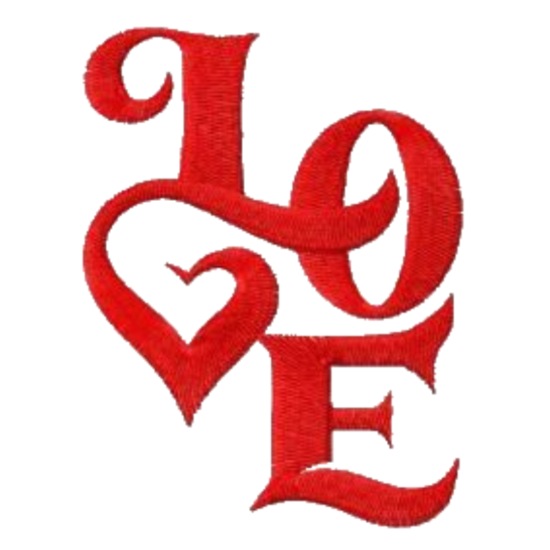 LOVE, LOVE, LOVE. Square Magnet