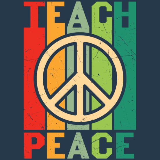 Teach Peace Women's Premium Longsleeve Shirt 5 Teach Peace Women's Premium Longsleeve Shirt